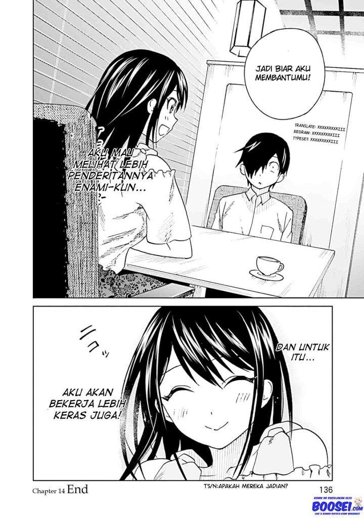 Enami-kun wa Ikiru no ga Tsurai Chapter 14 - halaman 20