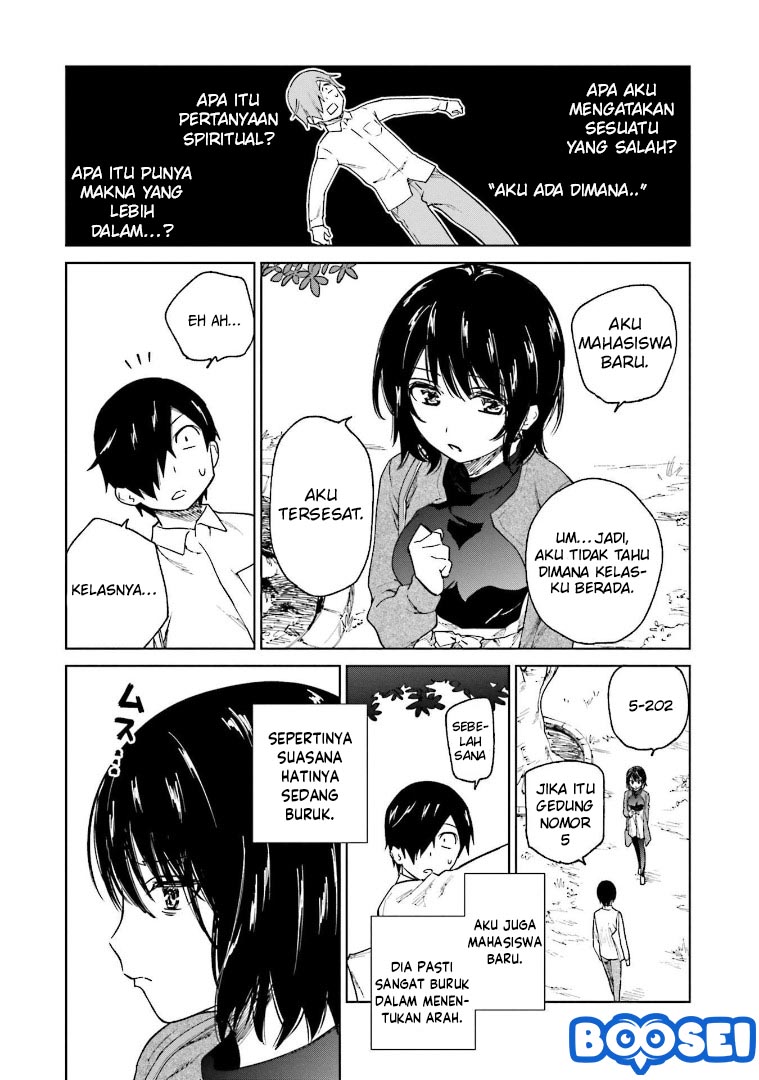 Enami-kun wa Ikiru no ga Tsurai Chapter 3 - halaman 14