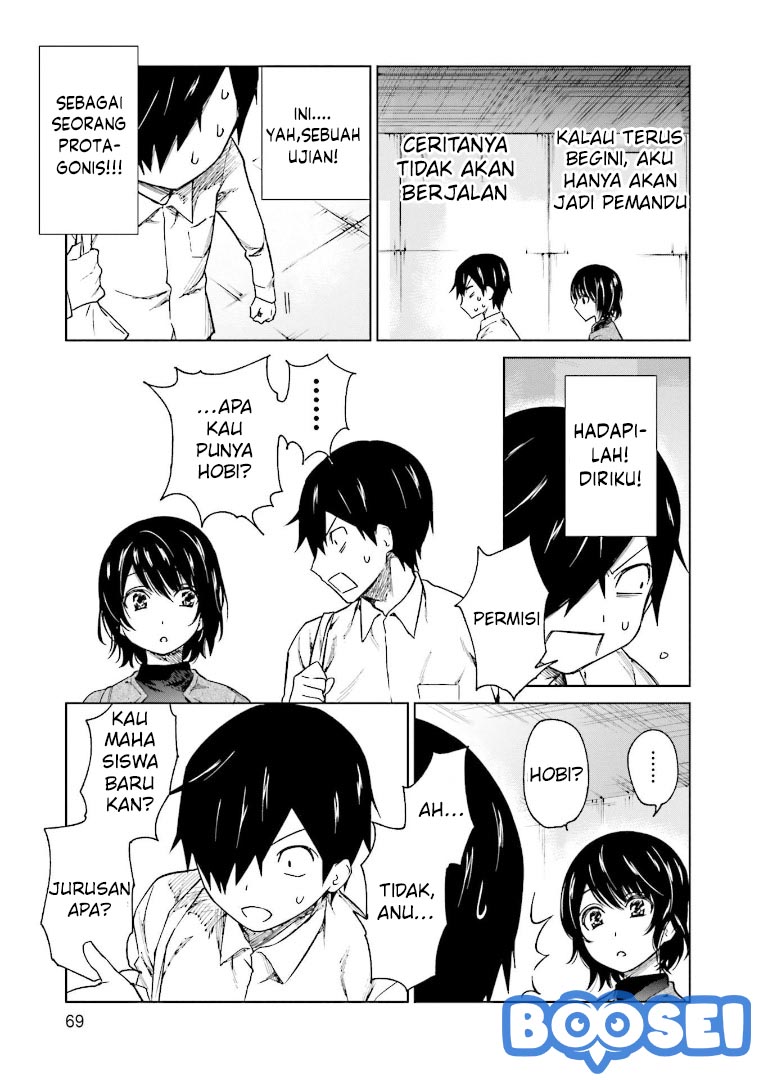 Enami-kun wa Ikiru no ga Tsurai Chapter 3 - halaman 18