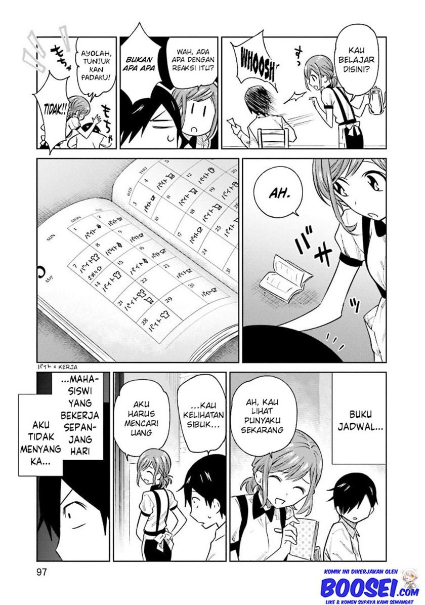 Enami-kun wa Ikiru no ga Tsurai Chapter 4 - halaman 13