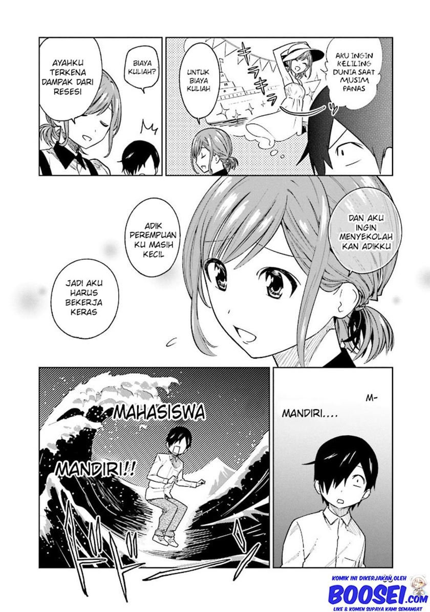 Enami-kun wa Ikiru no ga Tsurai Chapter 4 - halaman 14