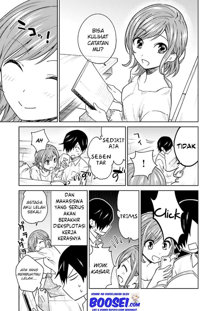 Enami-kun wa Ikiru no ga Tsurai Chapter 4 - halaman 5