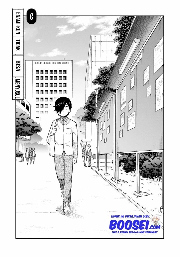 Enami-kun wa Ikiru no ga Tsurai Chapter 6 - halaman 3