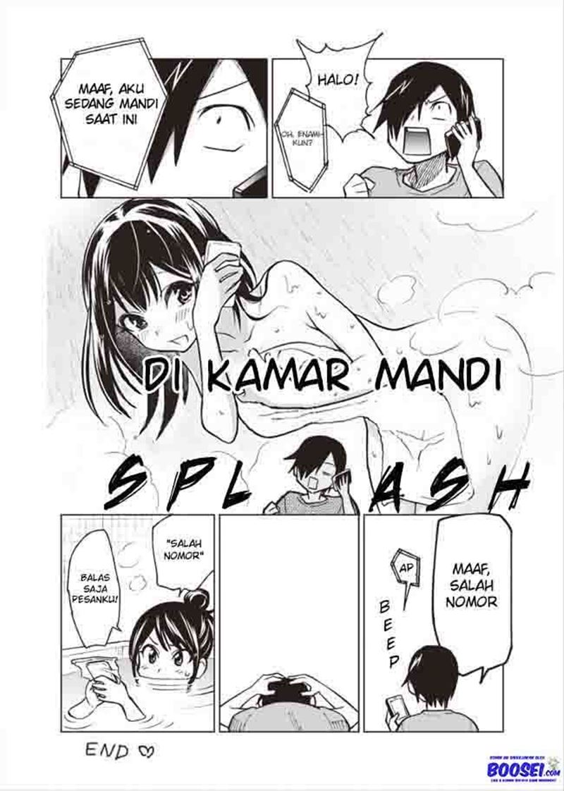 Enami-kun wa Ikiru no ga Tsurai Chapter 7.5 - halaman 4