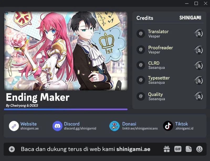 Ending Maker Chapter 58 - halaman 1