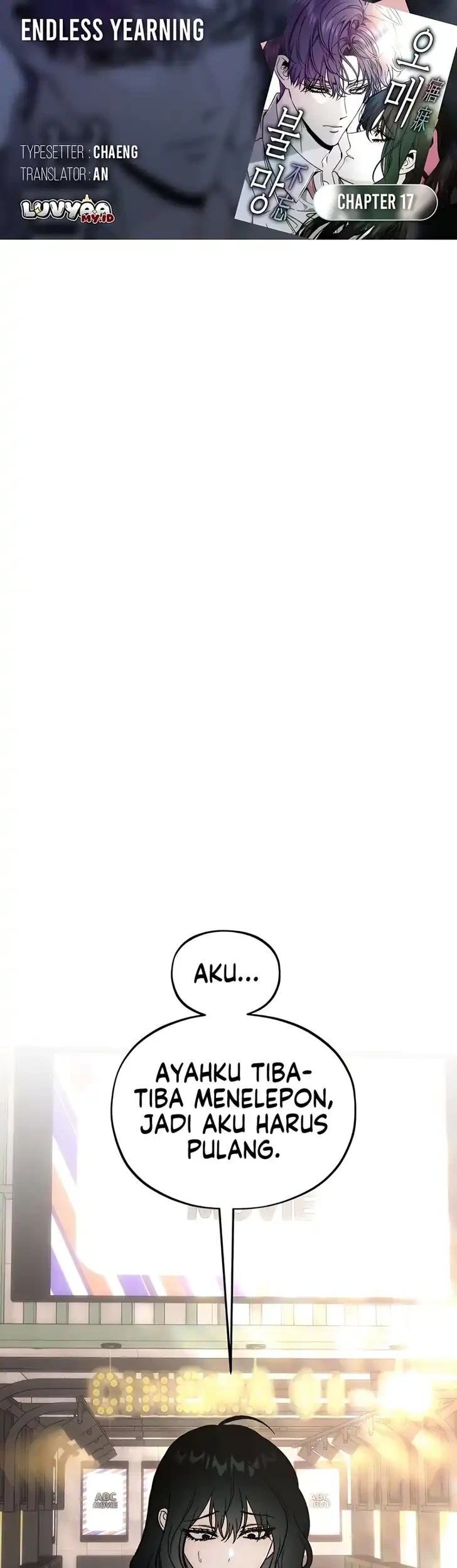 Endless Yearning Chapter 17 - halaman 1