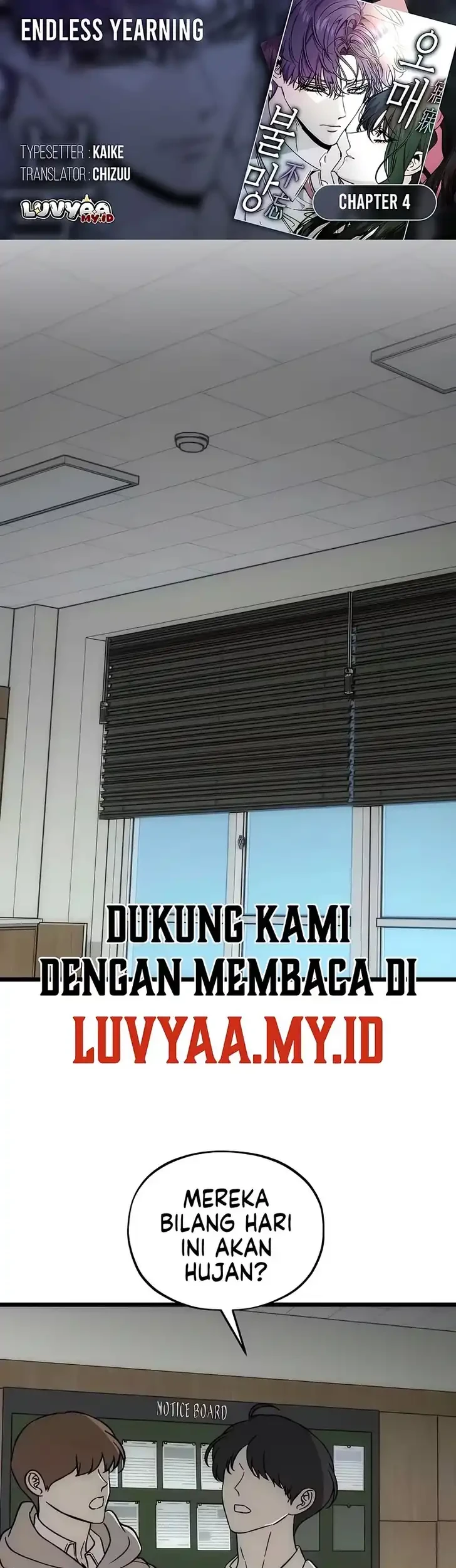 Endless Yearning Chapter 4 - halaman 1