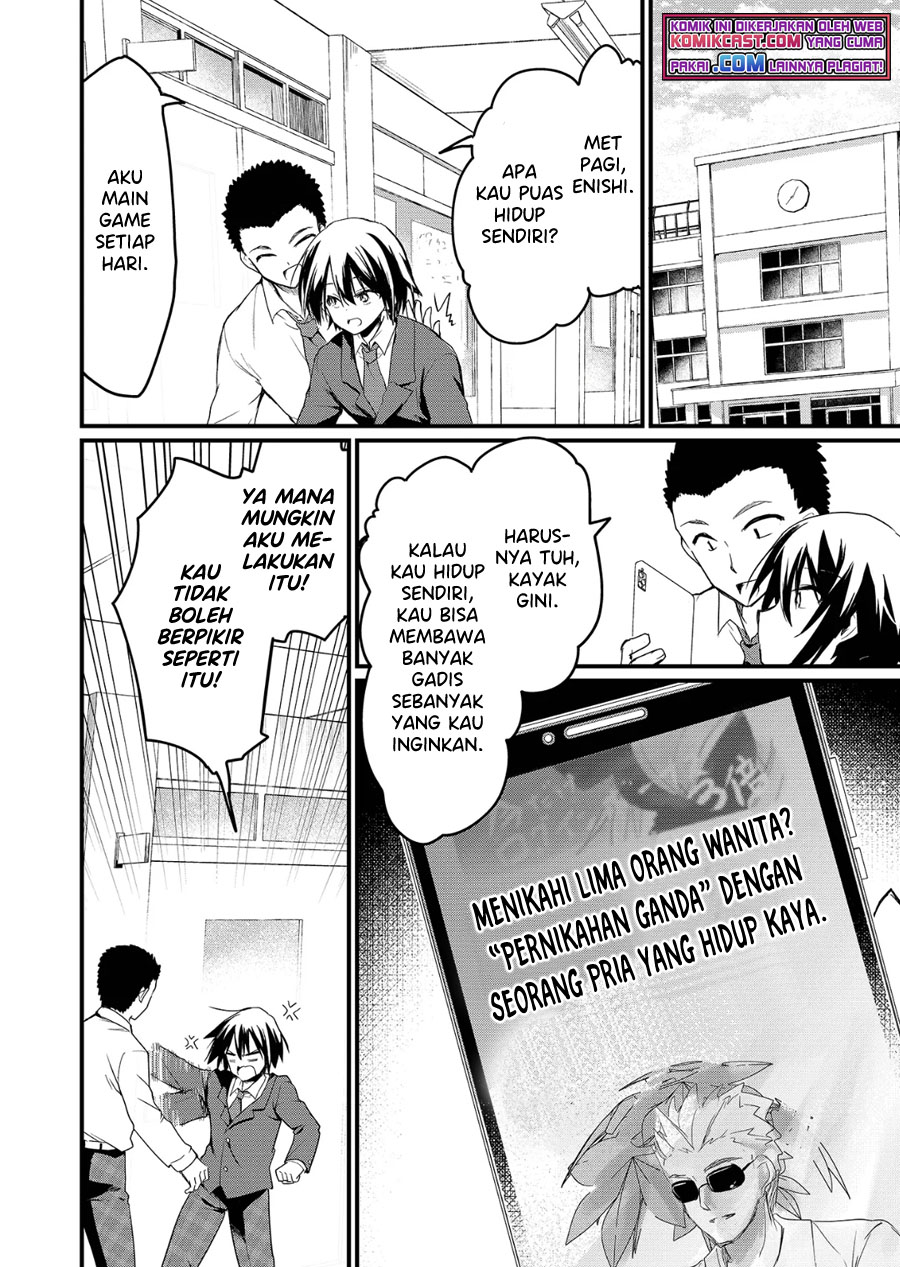 Enishi-kun wa Masho (Harem) Taishitsu ni Mezamemashita Chapter 1.1 - halaman 9