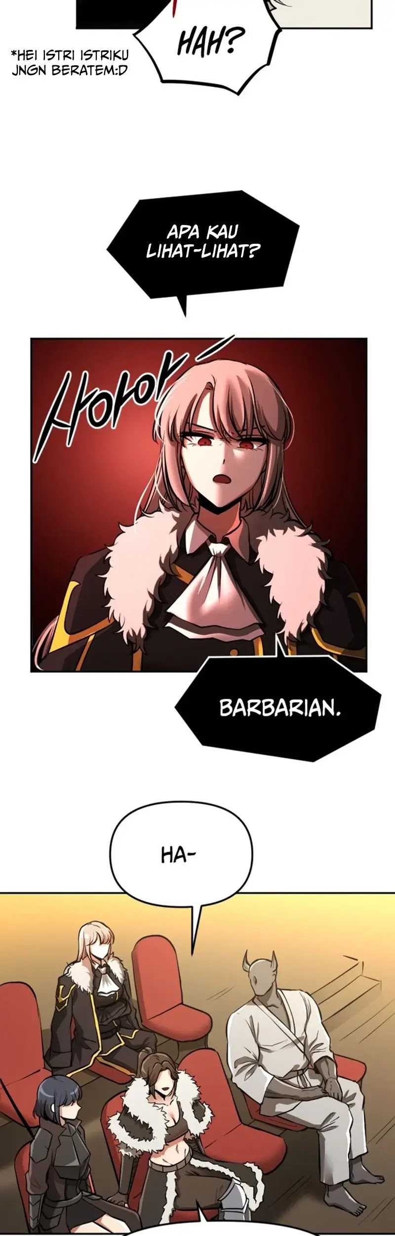 Entered the Academy as a Barbarian Chapter 18 - halaman 23
