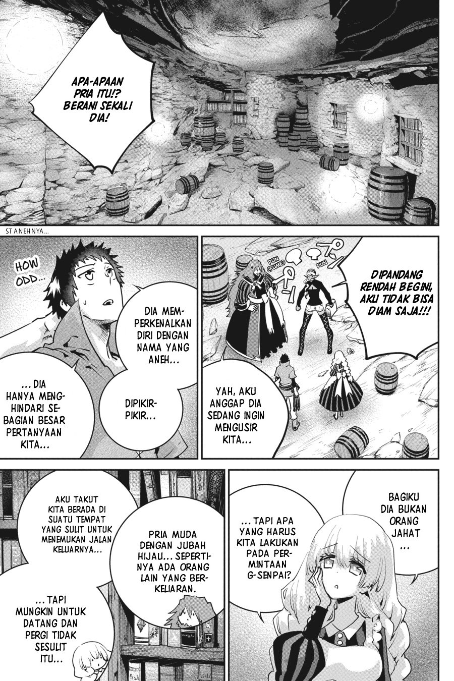 Entered the Academy as a Barbarian Chapter 6 - halaman 19