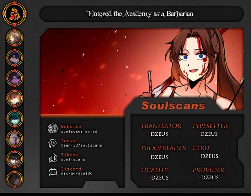 Entered the Academy as a Barbarian Chapter 9 - halaman 1
