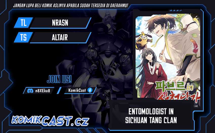 Entomologist in Sichuan Tang Clan Chapter 11 - halaman 1