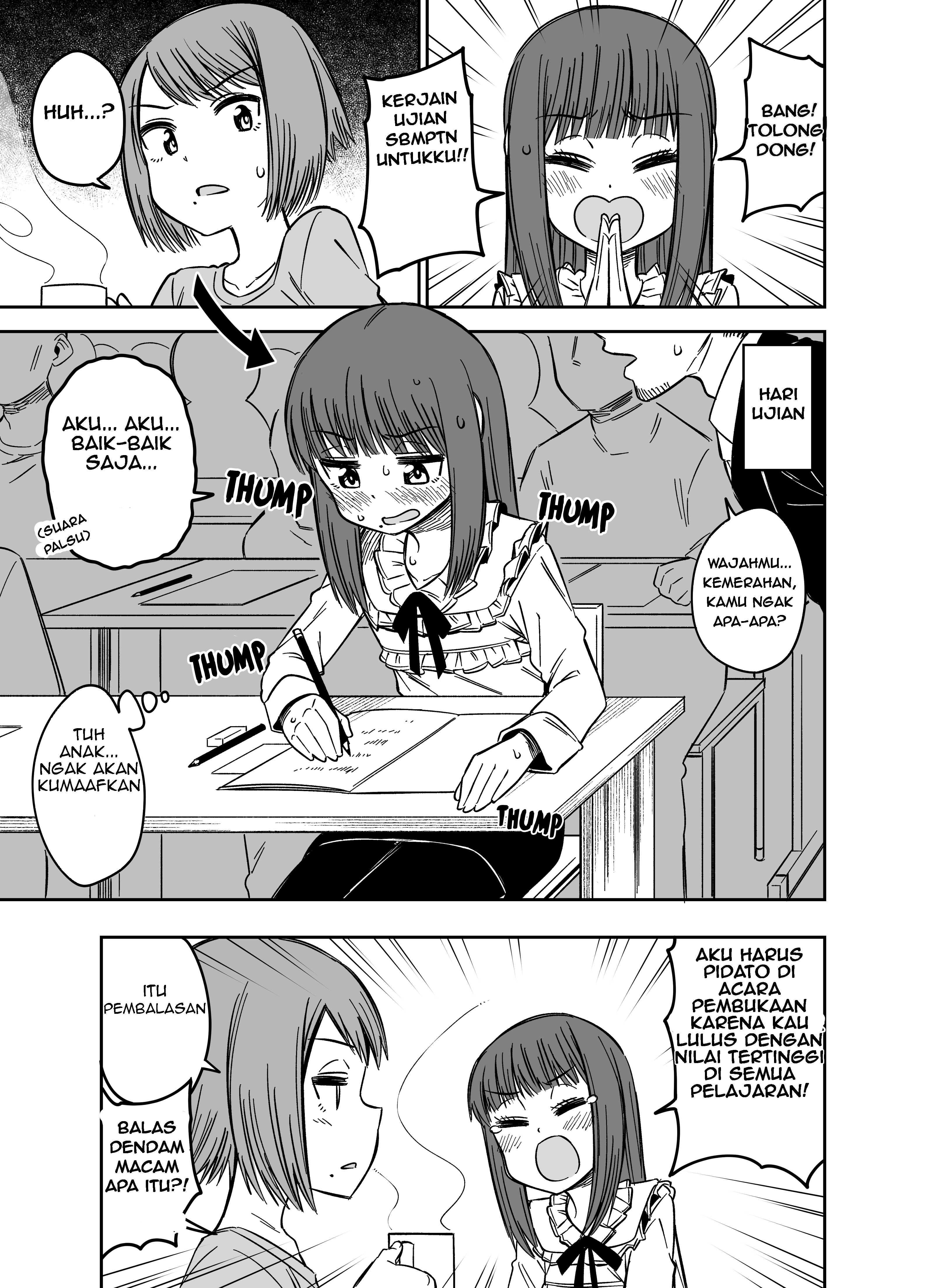 Entrance Exam Substitute Cross-dressing Boy Chapter 0 - halaman 1