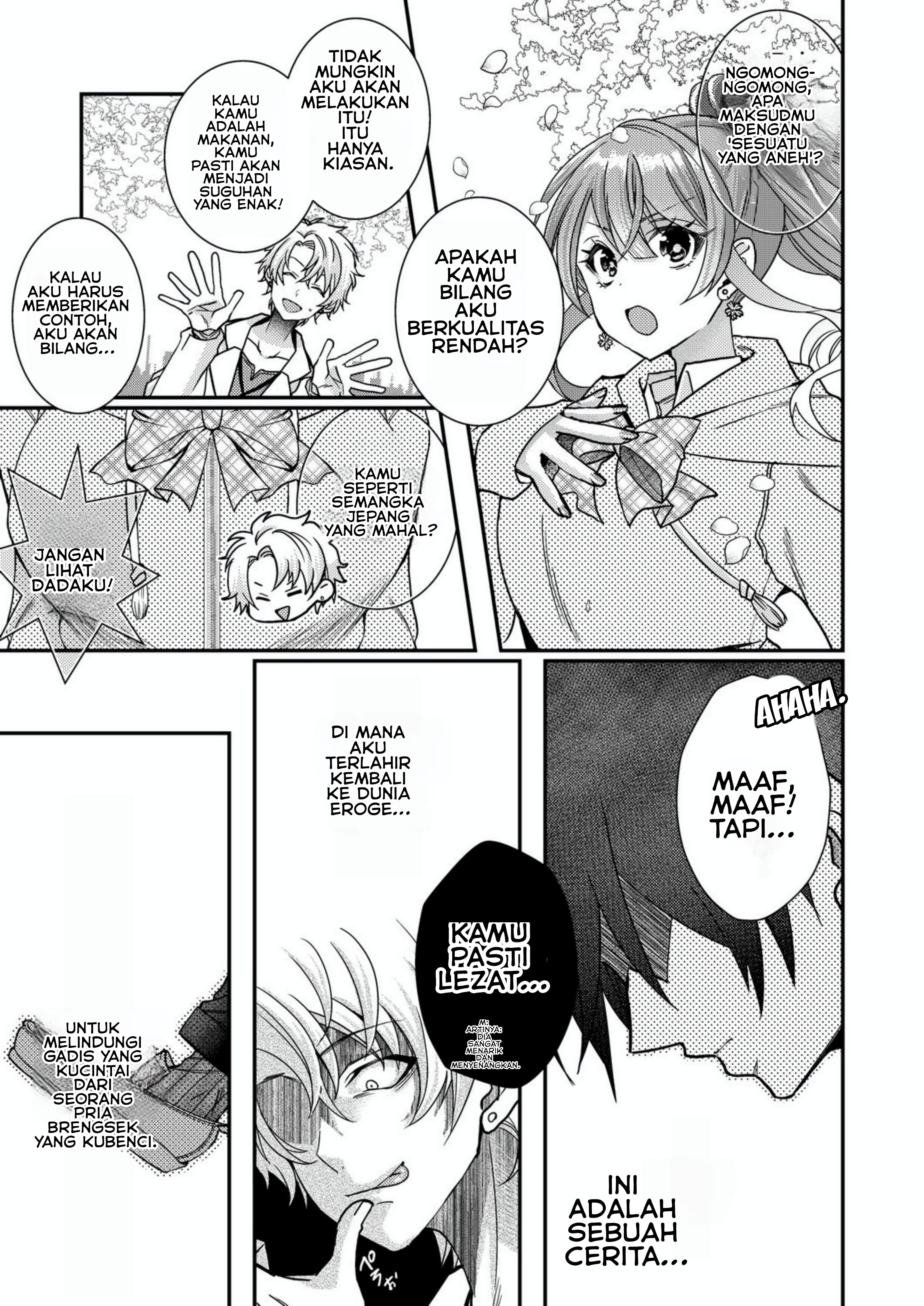 Eroge Sekai ni Tensei shita Ore ga, Oshi e no Ai de Netorare Heroine wo Shiawase ni Suru. Chapter 2 - halaman 11