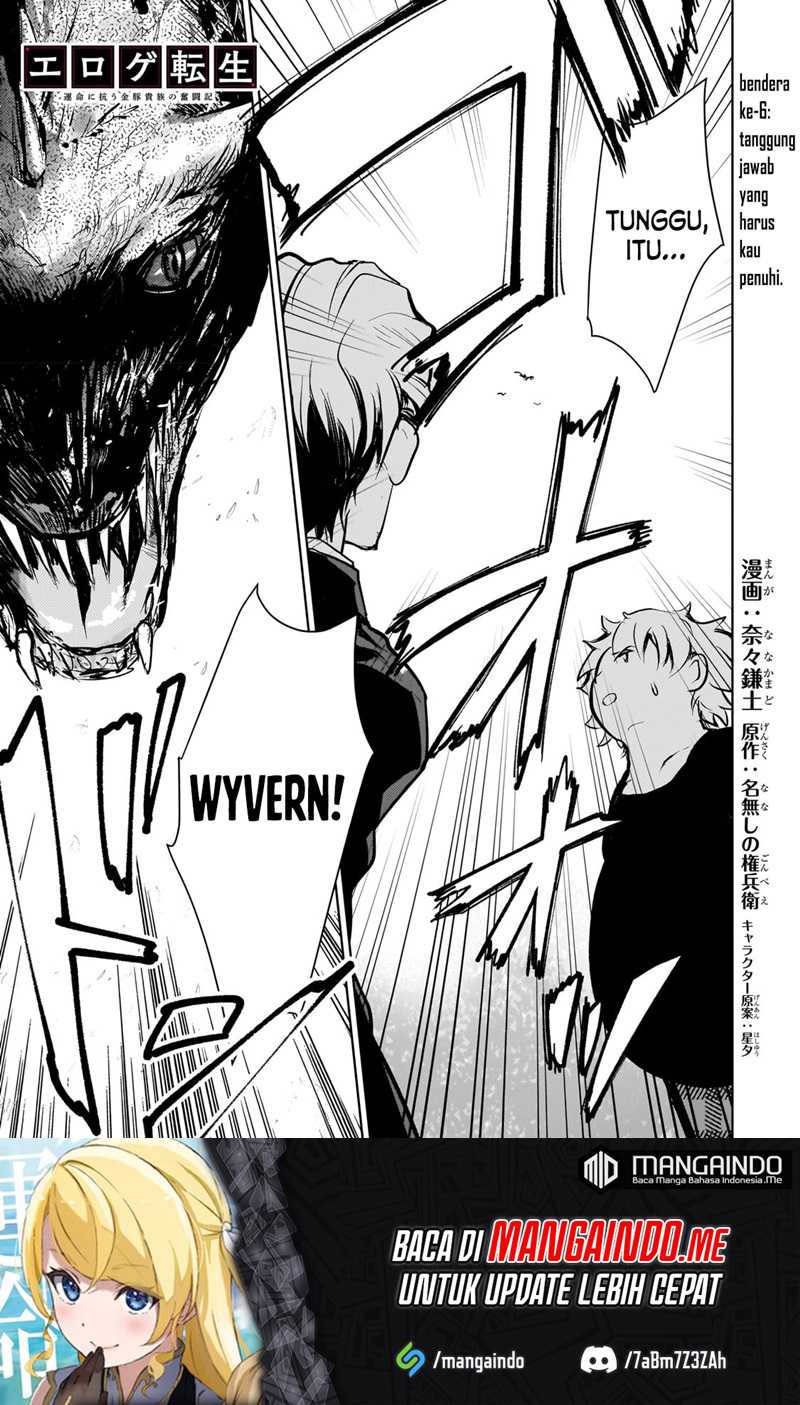 Eroge Tensei: Unmei ni Aragau Kane Buta Kizoku no Funtouki Chapter 6 - halaman 2
