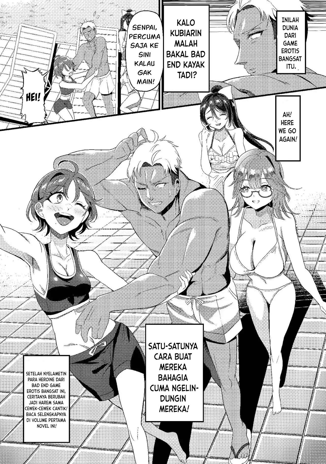 Eroge Utsu End kara Heroine-tachi wo Kyuusai shitara Chapter 0 - halaman 8