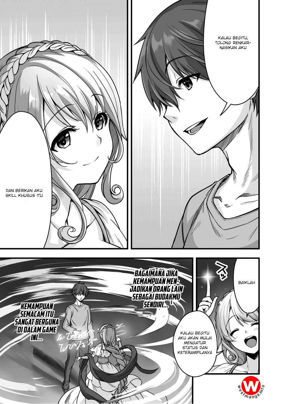 Eroge Yattetara Isekai ni Tensei shita no de Bishoujo Maou o Doreika suru Chapter 1 - halaman 4