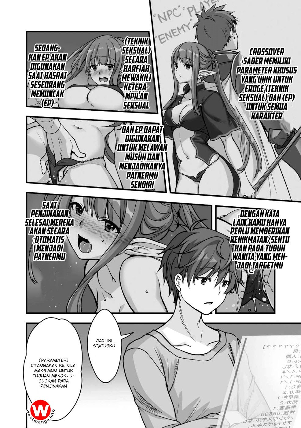Eroge Yattetara Isekai ni Tensei shita no de Bishoujo Maou o Doreika suru Chapter 1 - halaman 5