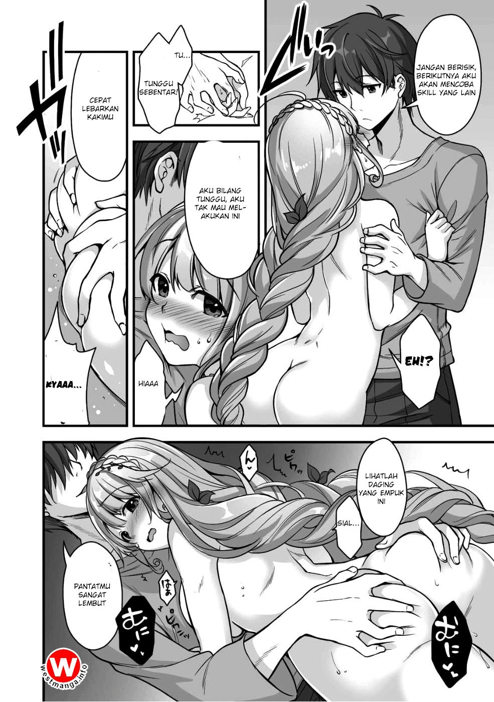 Eroge Yattetara Isekai ni Tensei shita no de Bishoujo Maou o Doreika suru Chapter 1 - halaman 8