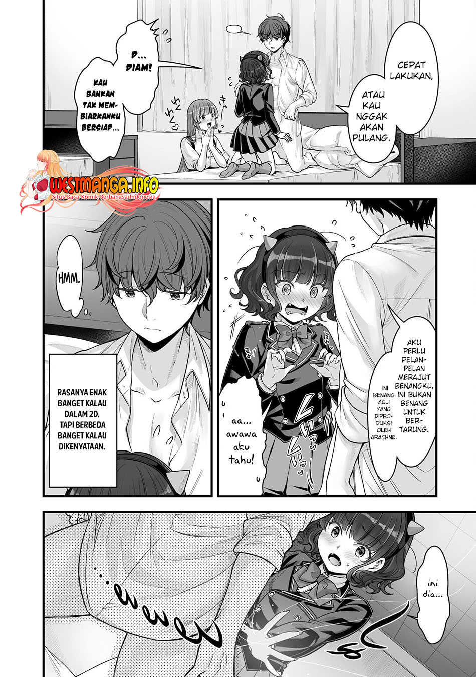 Eroge Yattetara Isekai ni Tensei shita no de Bishoujo Maou o Doreika suru Chapter 15 - halaman 8