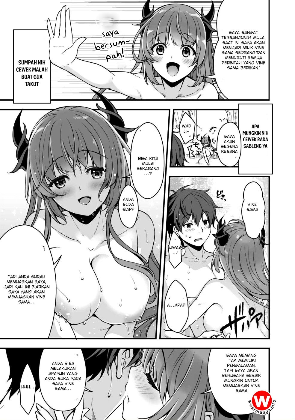 Eroge Yattetara Isekai ni Tensei shita no de Bishoujo Maou o Doreika suru Chapter 2 - halaman 24