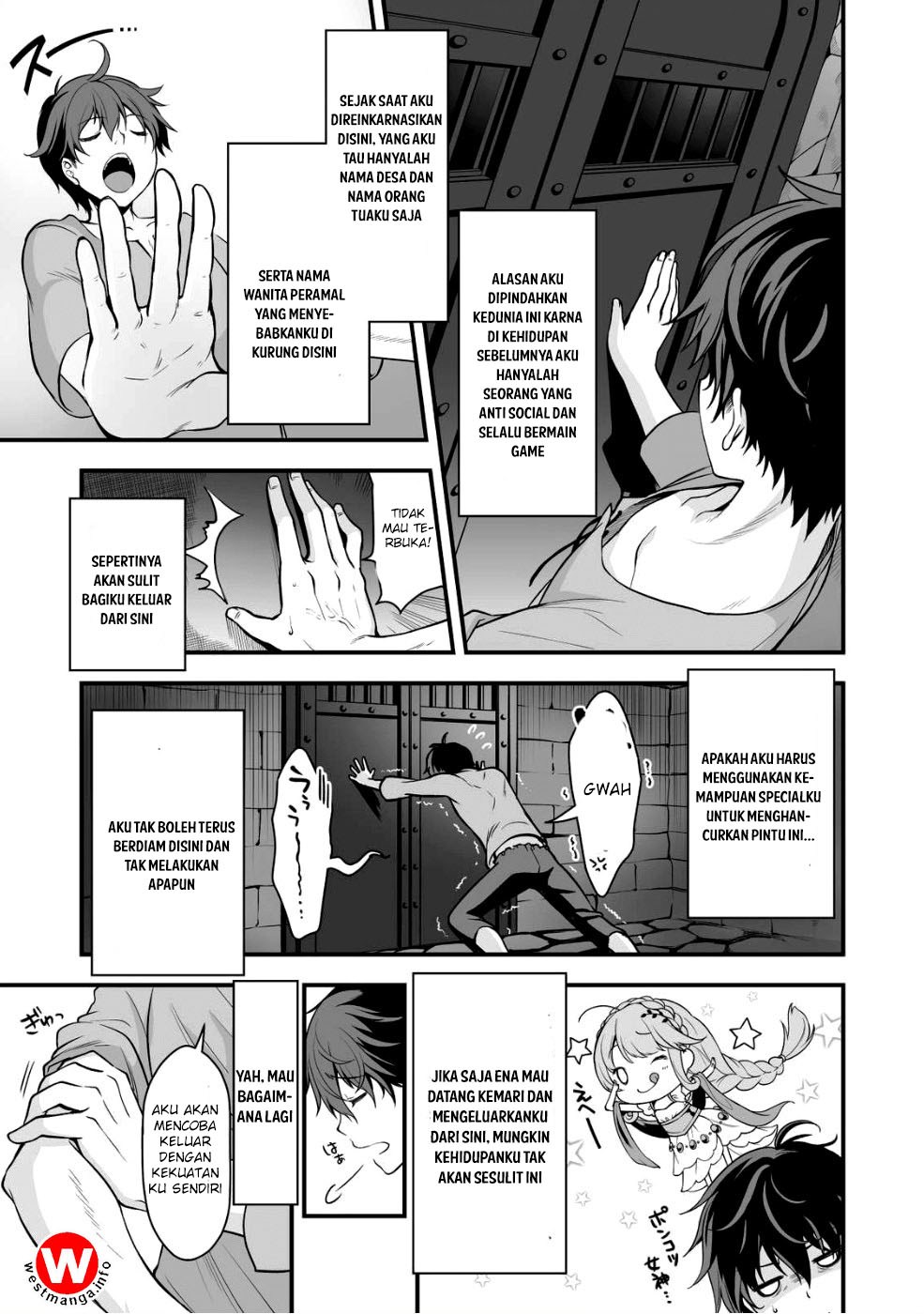 Eroge Yattetara Isekai ni Tensei shita no de Bishoujo Maou o Doreika suru Chapter 2 - halaman 4