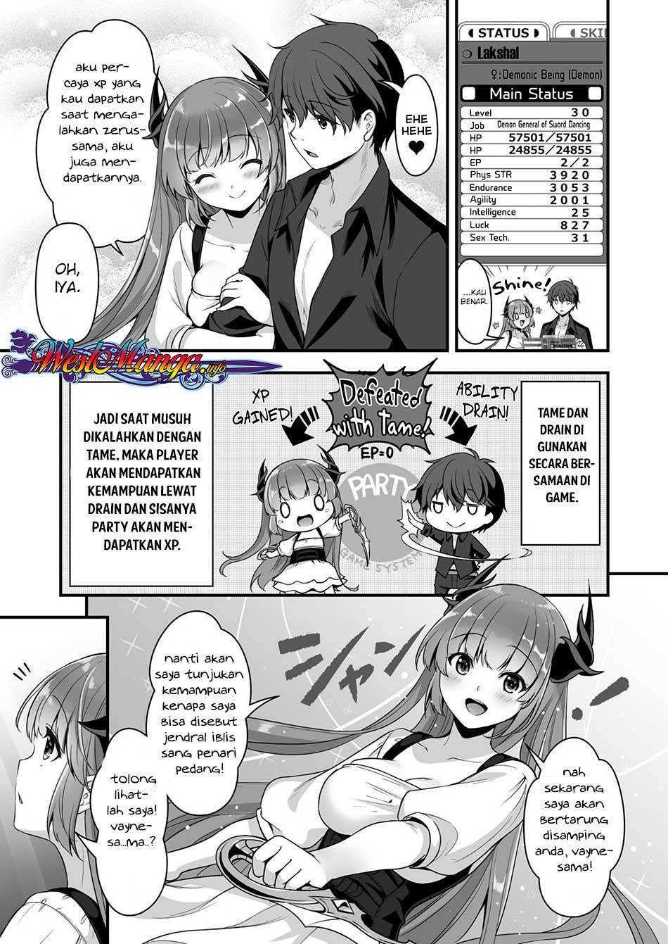 Eroge Yattetara Isekai ni Tensei shita no de Bishoujo Maou o Doreika suru Chapter 5 - halaman 8