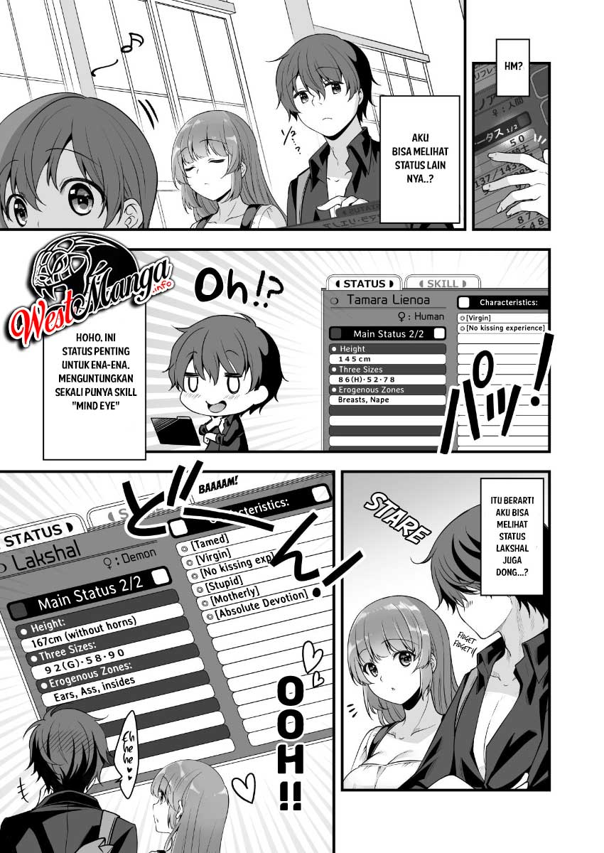 Eroge Yattetara Isekai ni Tensei shita no de Bishoujo Maou o Doreika suru Chapter 7 - halaman 9