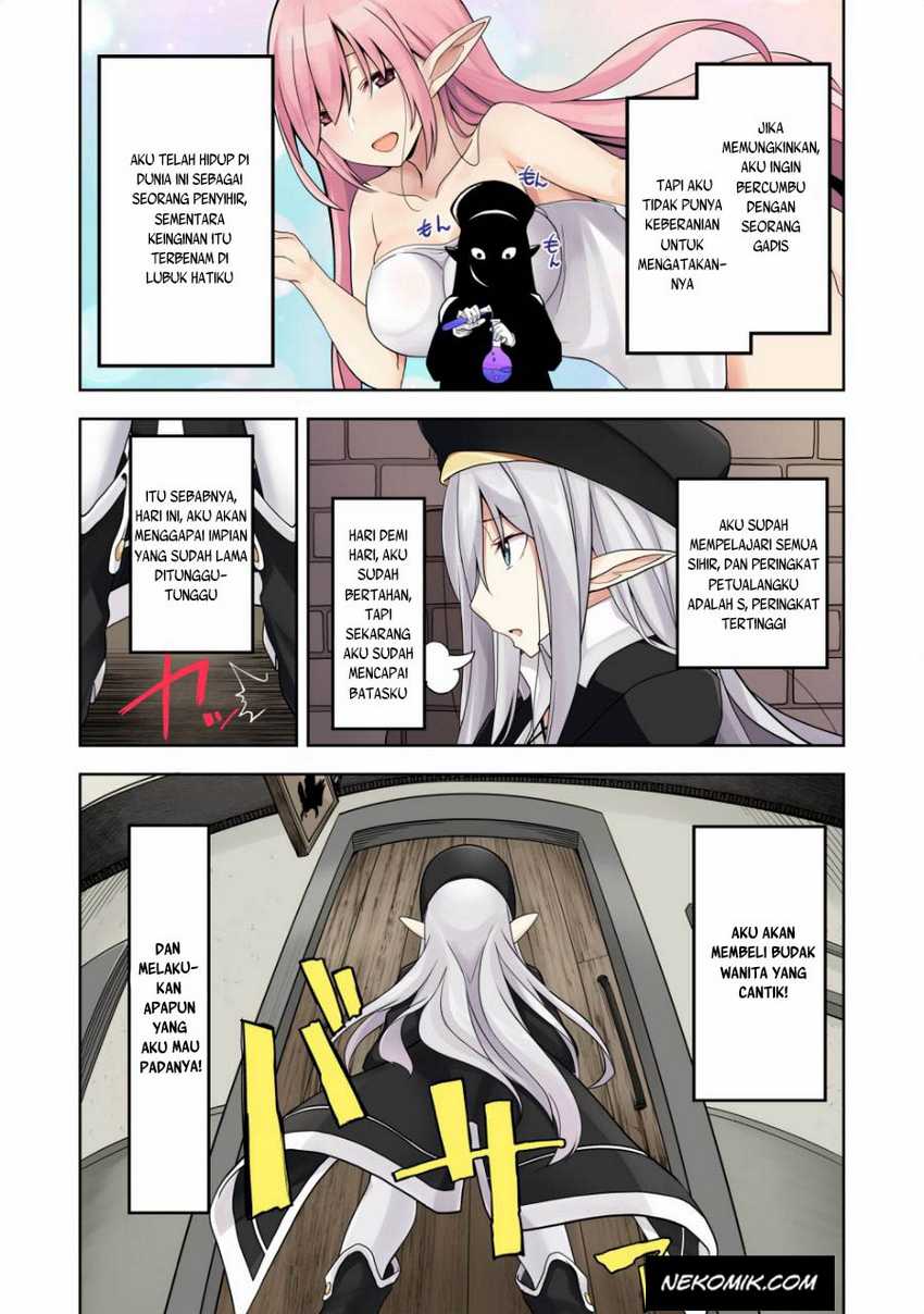 Eroi Koto Suru Tame ni Kyonyuu Bishoujo Dorei o Katta Hazu ga, Oshishou-sama to Shitawa Rete Omotta Toori ni Ikanaku Naru Hanashi Chapter 1 - halaman 5