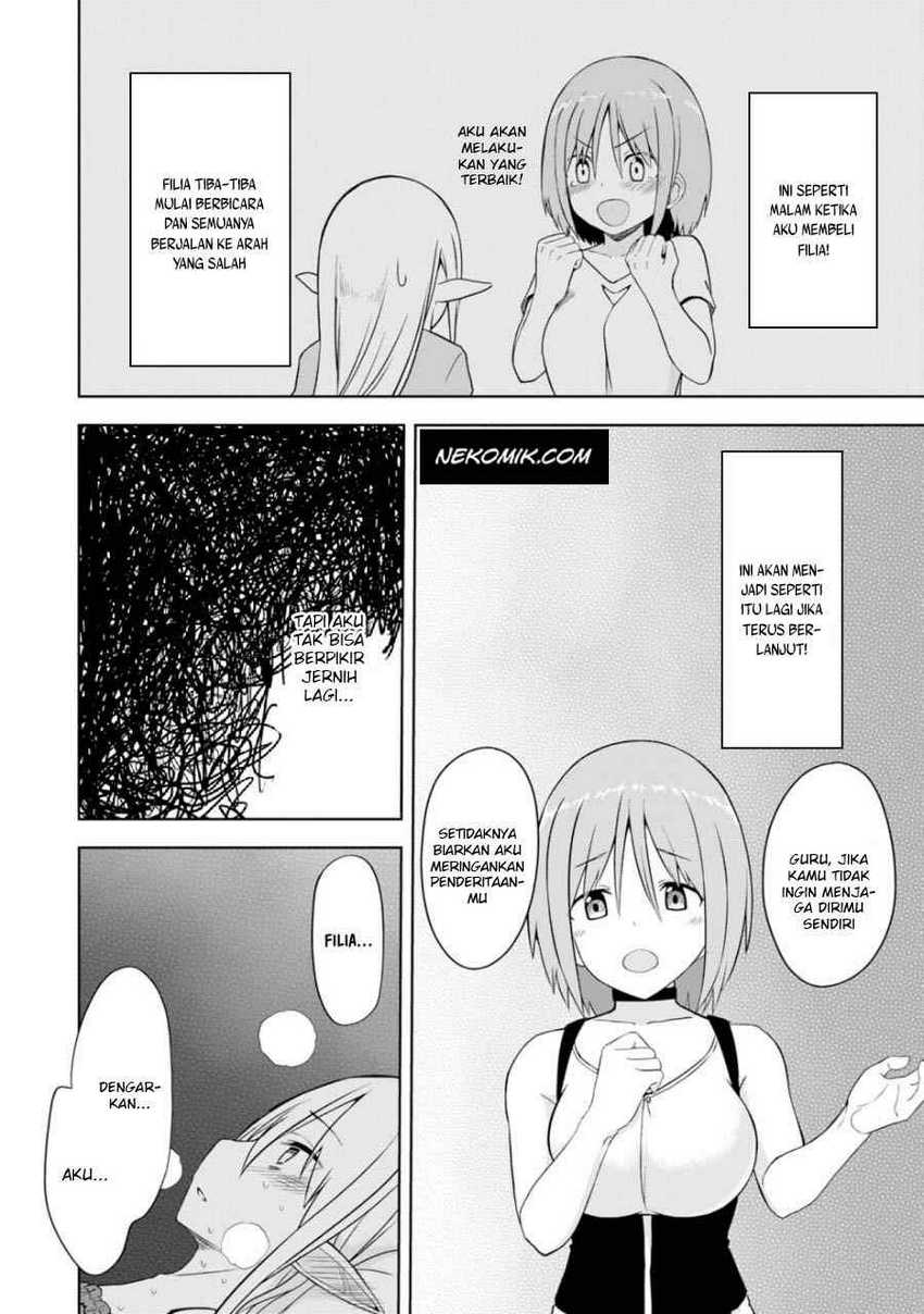 Eroi Koto Suru Tame ni Kyonyuu Bishoujo Dorei o Katta Hazu ga, Oshishou-sama to Shitawa Rete Omotta Toori ni Ikanaku Naru Hanashi Chapter 4 - halaman 21