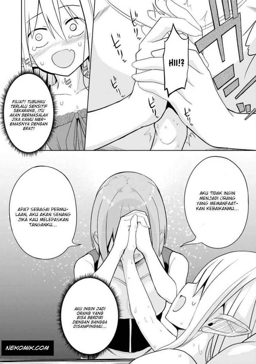 Eroi Koto Suru Tame ni Kyonyuu Bishoujo Dorei o Katta Hazu ga, Oshishou-sama to Shitawa Rete Omotta Toori ni Ikanaku Naru Hanashi Chapter 4 - halaman 9