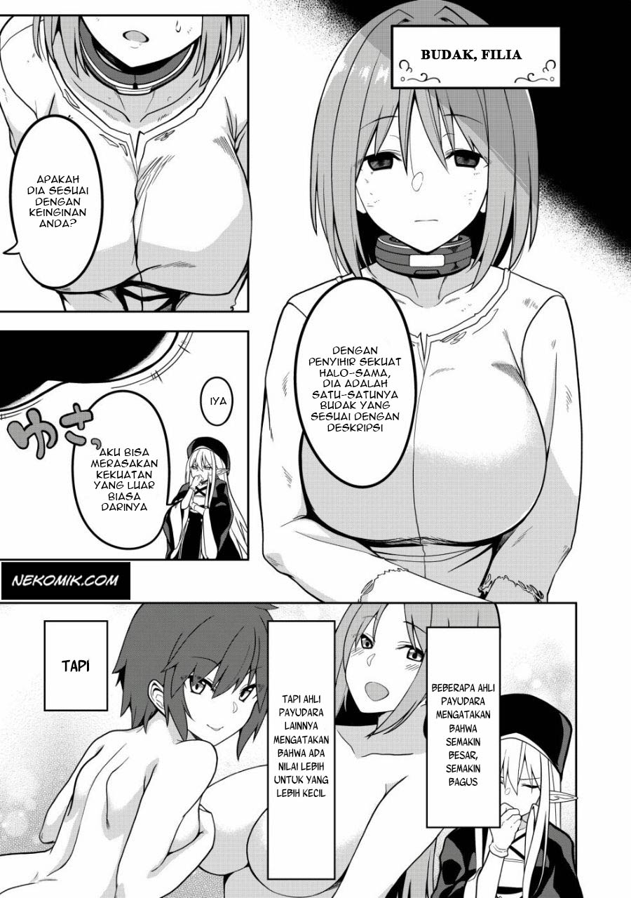 Eroi Koto Suru Tame ni Kyonyuu Bishoujo Dorei wo Katta Hazu ga, Oshishou-sama to Shitawarete Omotta Toori ni Ikanaku Naru Hanashi Chapter 1 - halaman 10
