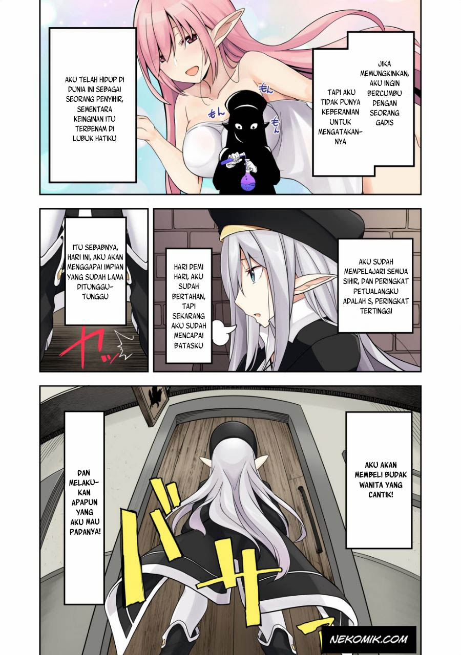 Eroi Koto Suru Tame ni Kyonyuu Bishoujo Dorei wo Katta Hazu ga, Oshishou-sama to Shitawarete Omotta Toori ni Ikanaku Naru Hanashi Chapter 1 - halaman 5