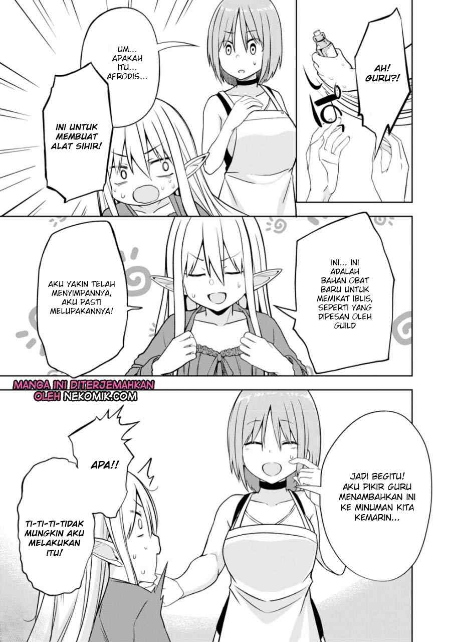 Eroi Koto Suru Tame ni Kyonyuu Bishoujo Dorei wo Katta Hazu ga, Oshishou-sama to Shitawarete Omotta Toori ni Ikanaku Naru Hanashi Chapter 4 - halaman 32