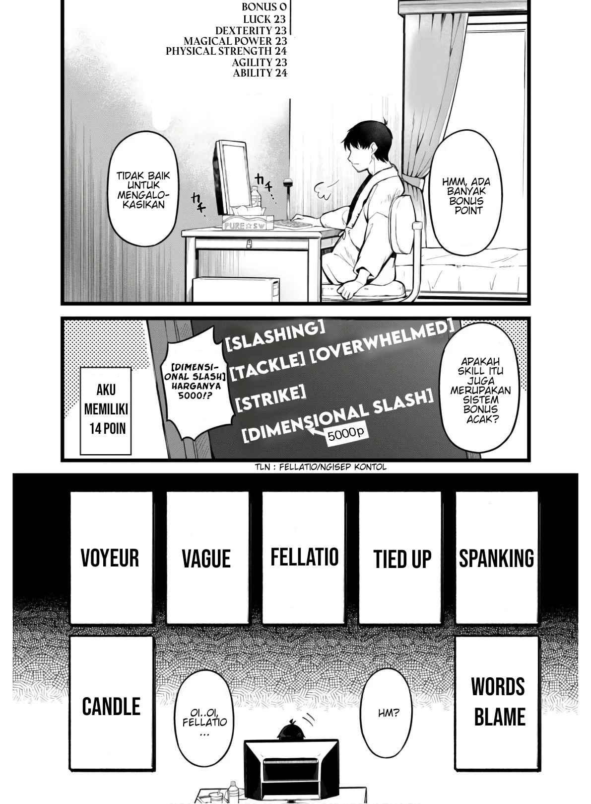Eroi Skill de Isekai Musou the Comic Chapter 1 - halaman 6