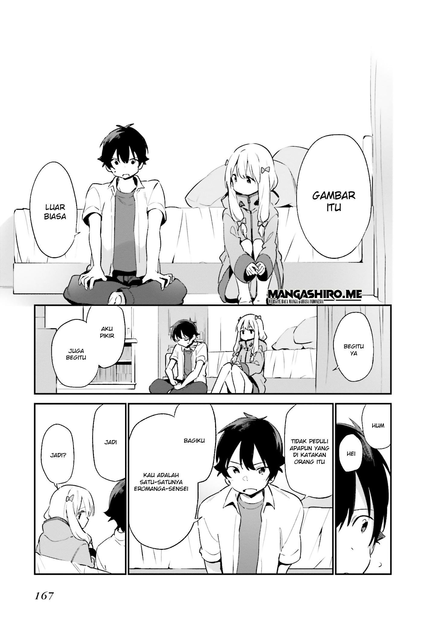 Eromanga-sensei Chapter 38 - halaman 22