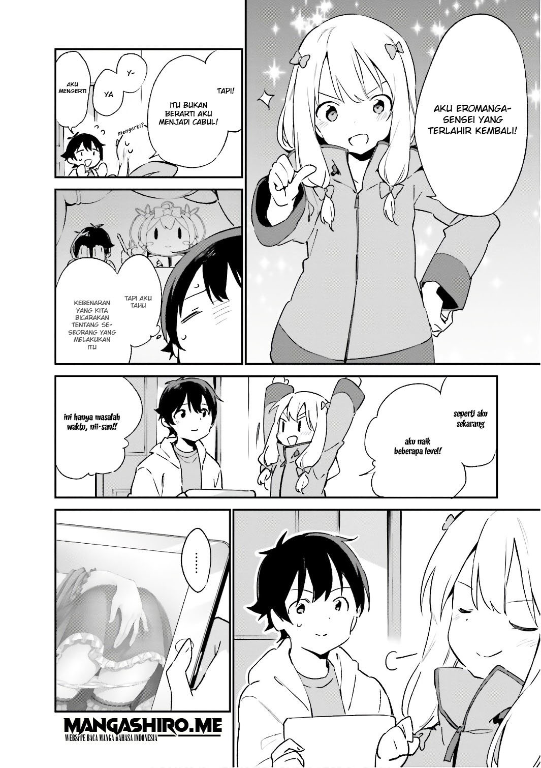 Eromanga-sensei Chapter 39 - halaman 17