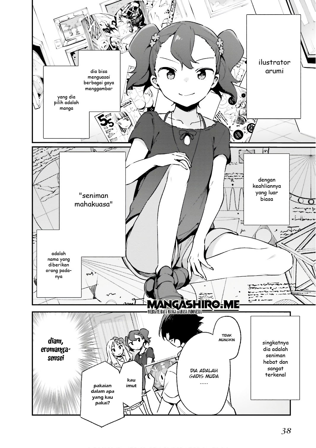 Eromanga-sensei Chapter 40 - halaman 13