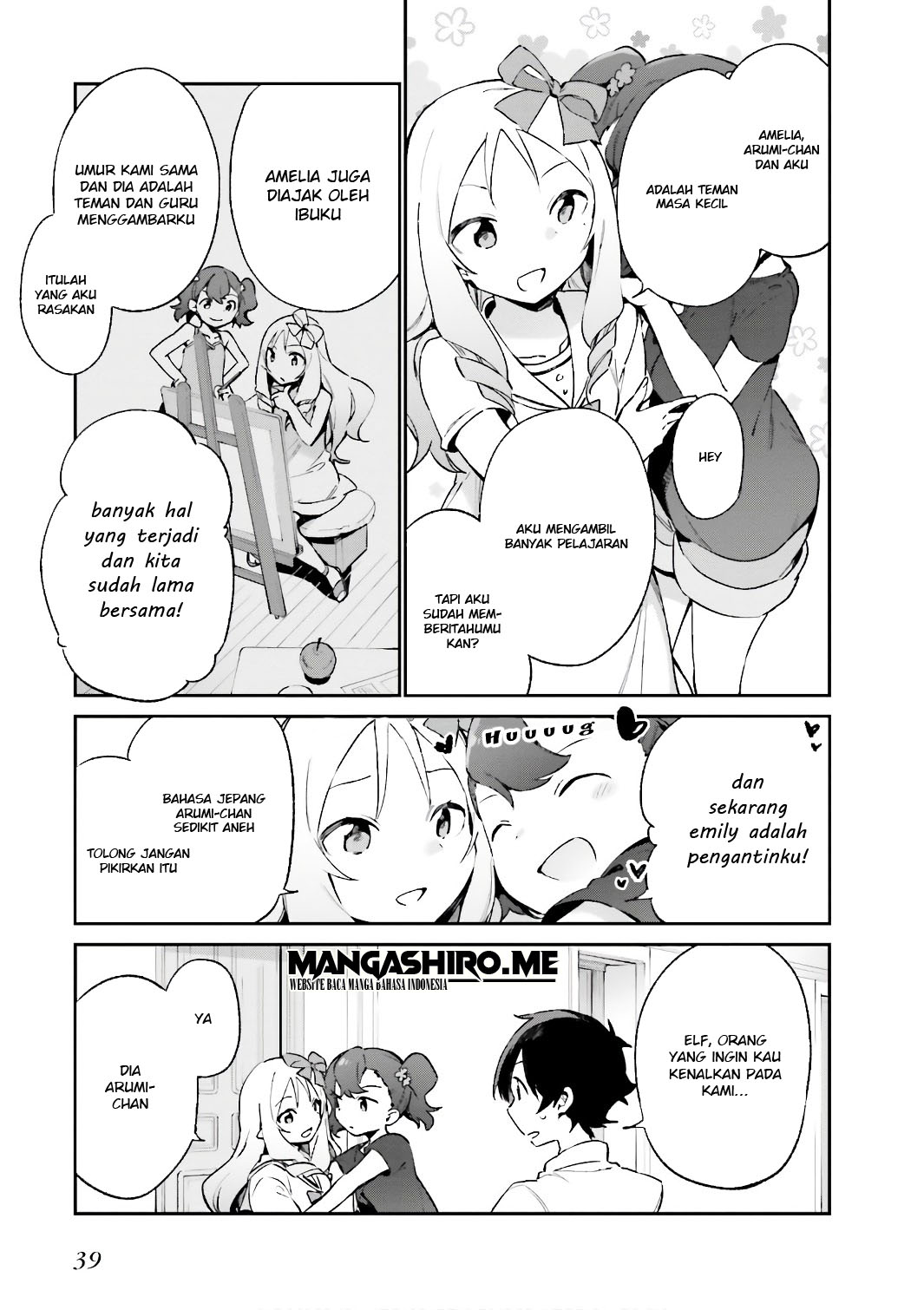 Eromanga-sensei Chapter 40 - halaman 14