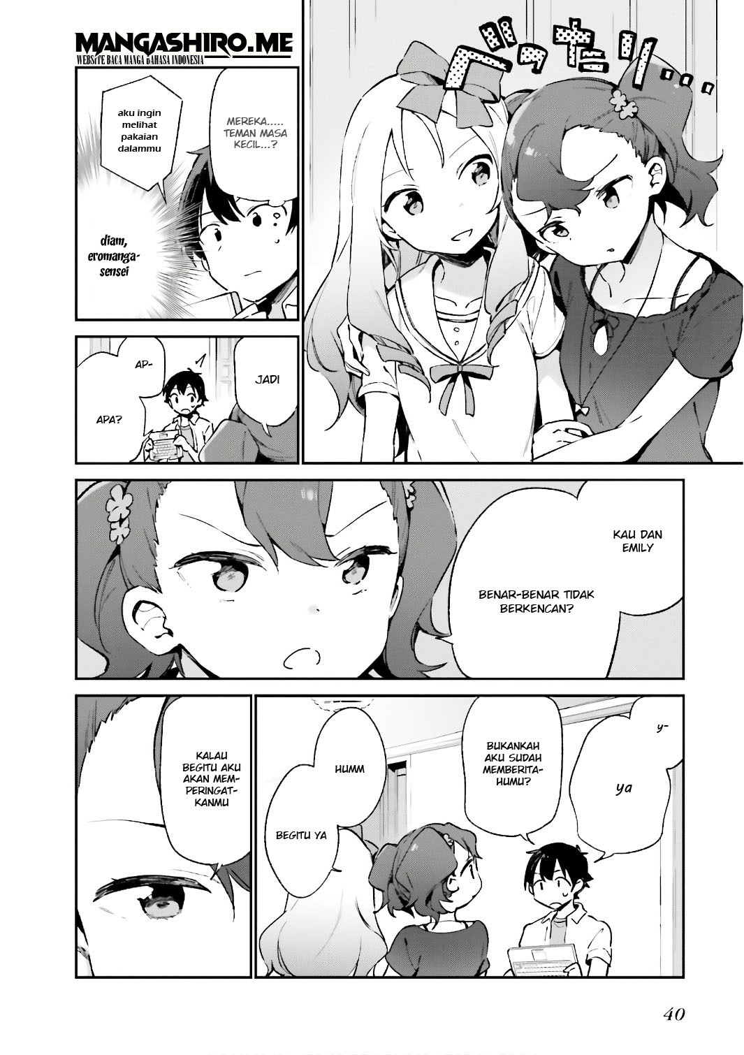 Eromanga-sensei Chapter 40 - halaman 15