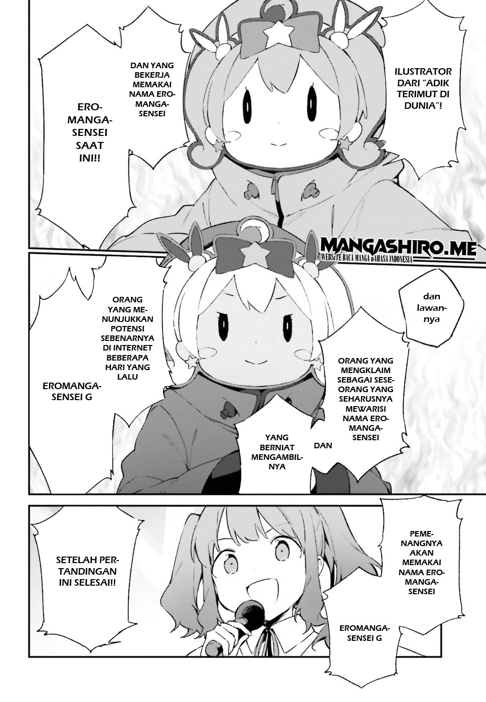 Eromanga-sensei Chapter 43 - halaman 3