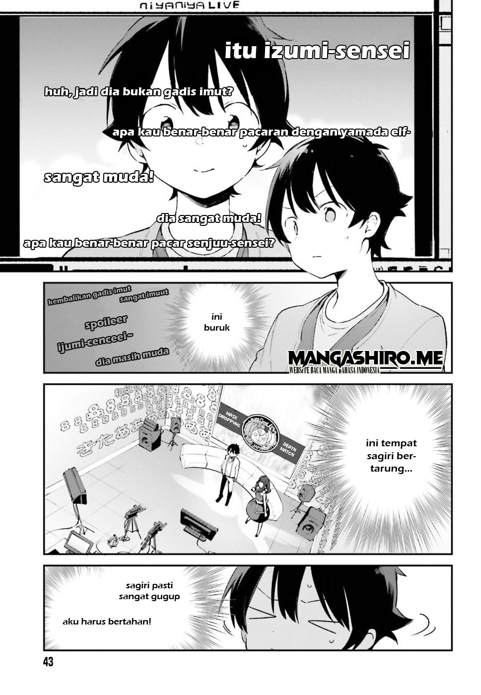 Eromanga-sensei Chapter 43 - halaman 8
