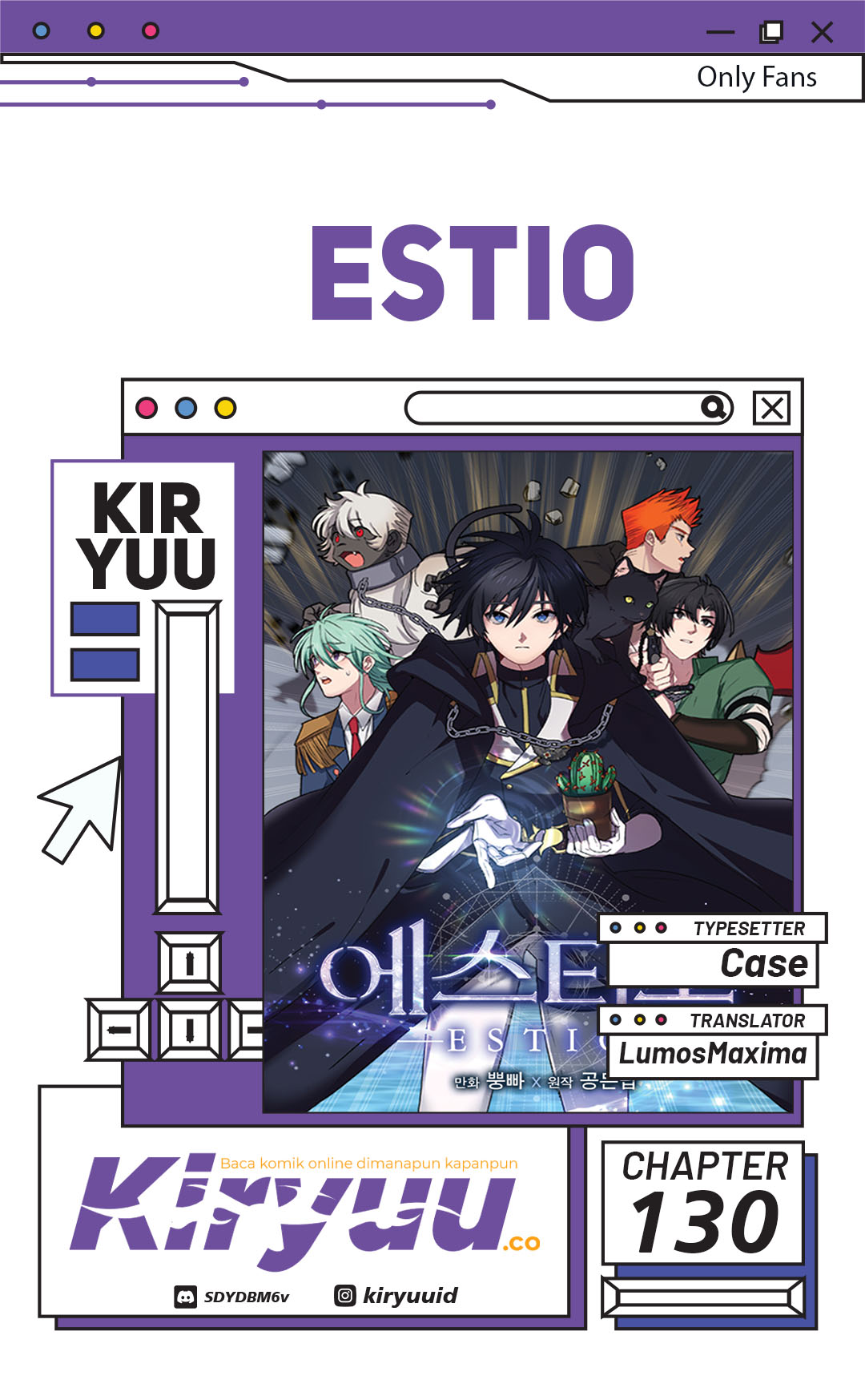 Estio Chapter 130 - halaman 1