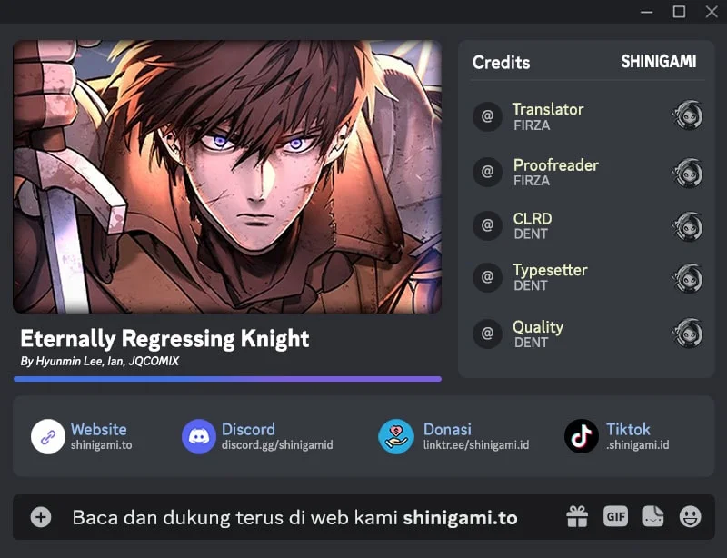 Eternally Regressing Knight Chapter 95 - halaman 1