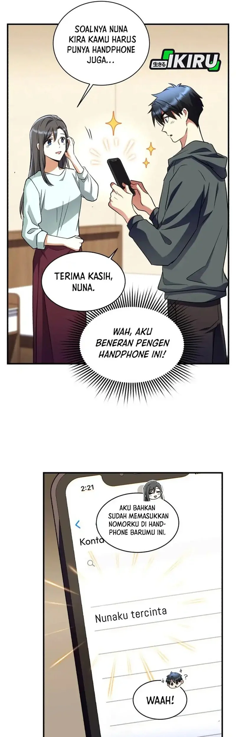 Even the Absolute Being Is a First-Time Dad Chapter 22 - halaman 73
