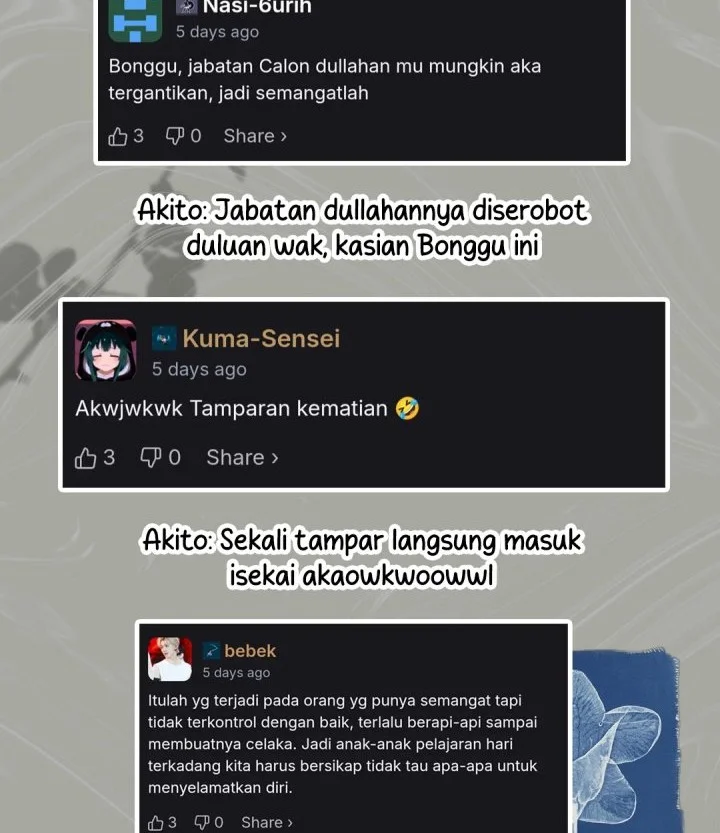 Even the Absolute Being Is a First-Time Dad Chapter 28 - halaman 84