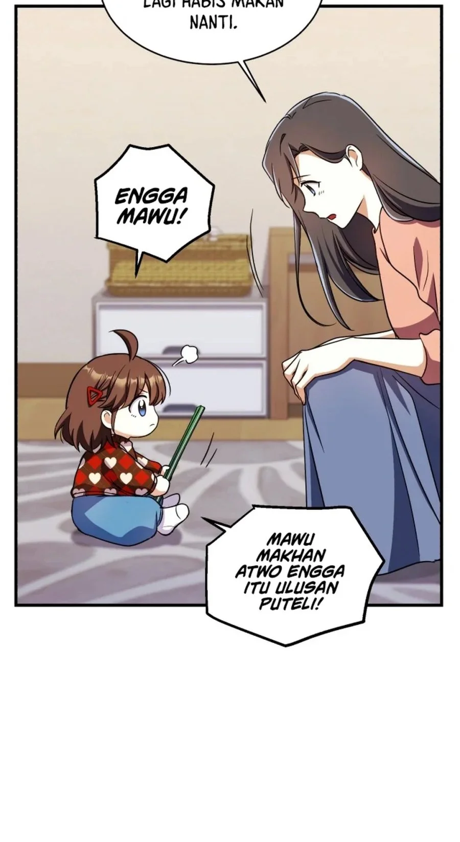 Even the Absolute Being Is a First-Time Dad Chapter 29 - halaman 71