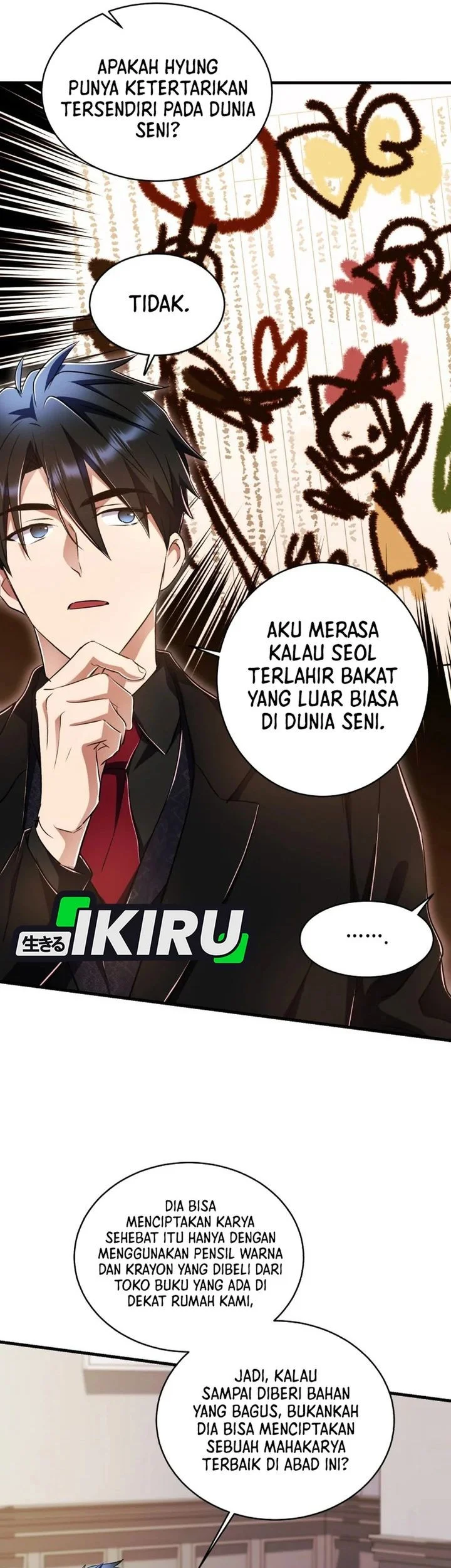 Even the Absolute Being Is a First-Time Dad Chapter 36 - halaman 41