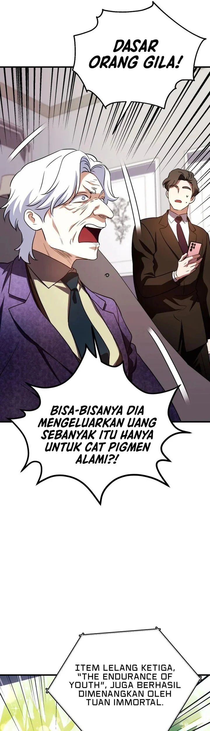 Even the Absolute Being Is a First-Time Dad Chapter 36 - halaman 55