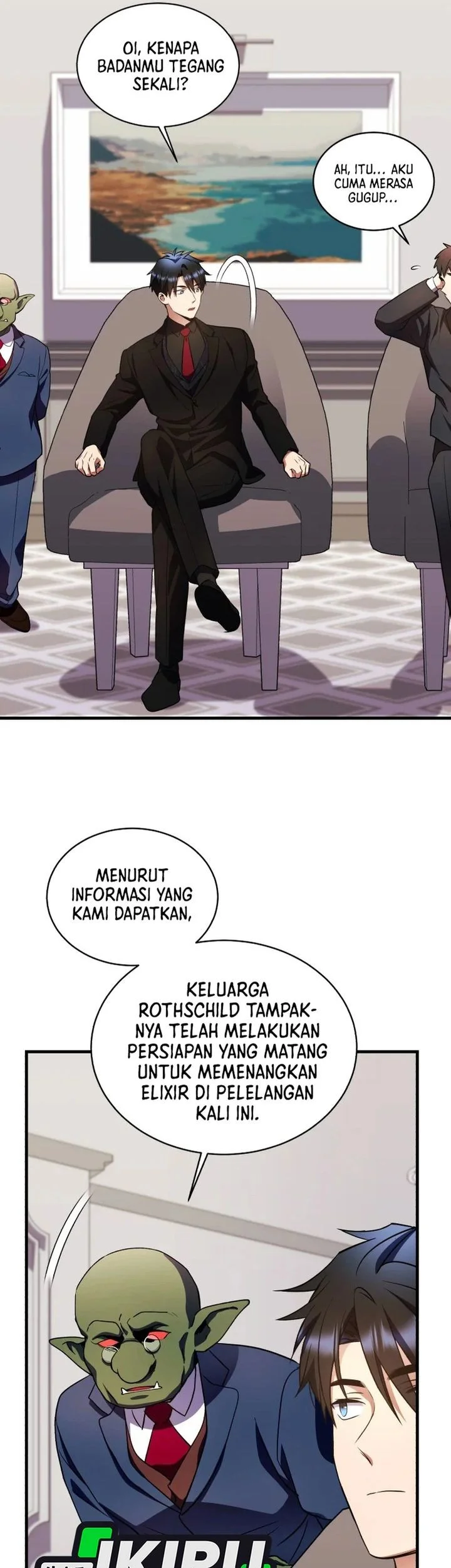 Even the Absolute Being Is a First-Time Dad Chapter 36 - halaman 73
